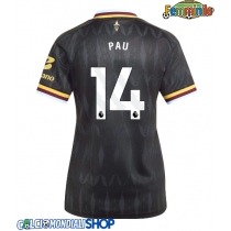 Maglie da calcio Aston Villa Pau Torres #14 Seconda Maglia Femminile 2026-27 Manica Corta